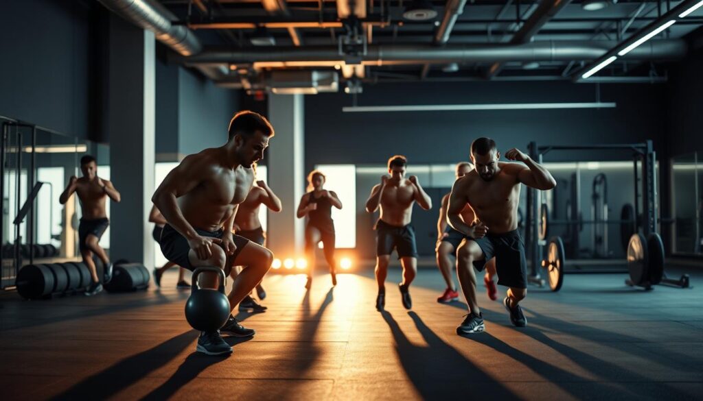 HIIT workouts modeled after athletes