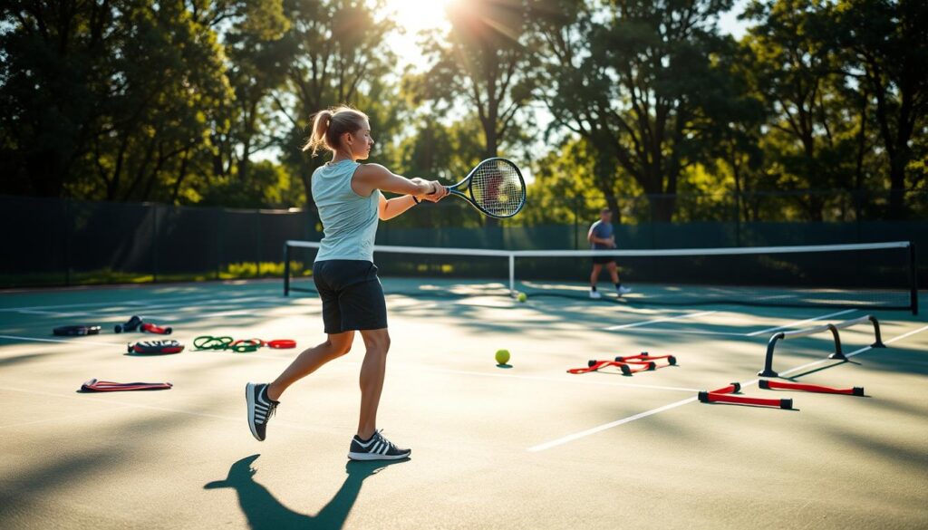 tennis inspired fitness routines