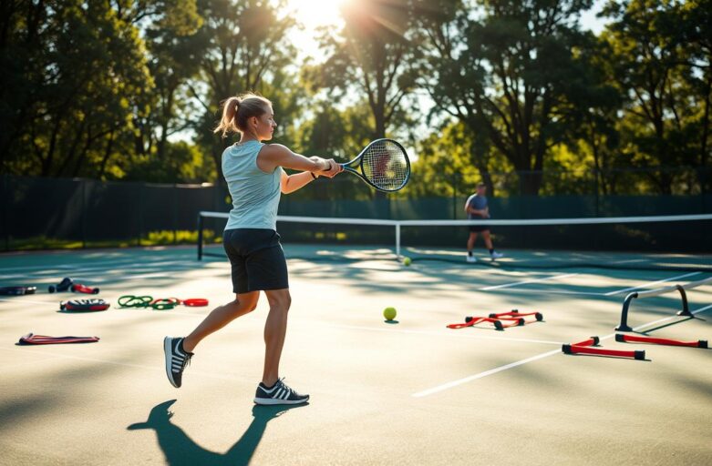 tennis inspired fitness routines