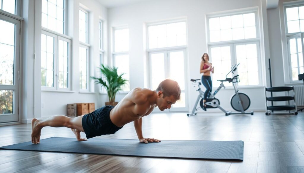sports activities at home