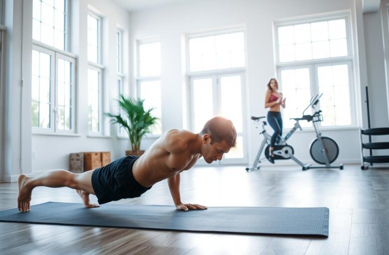 sports activities at home