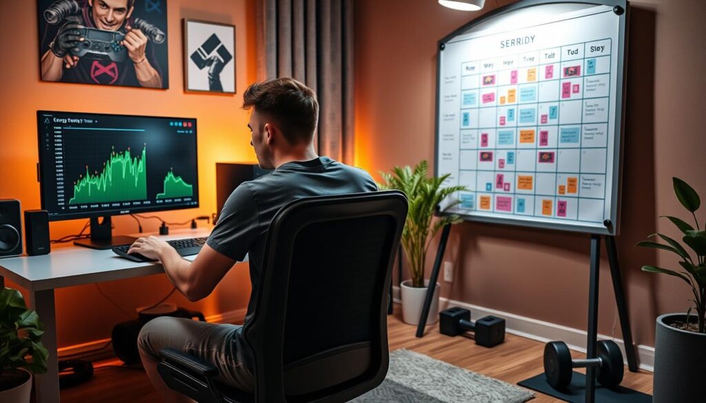 balancing gaming and fitness