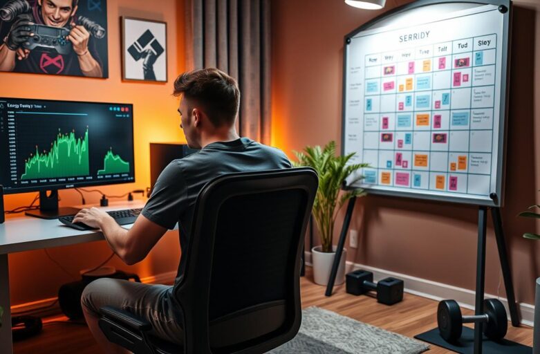 balancing gaming and fitness