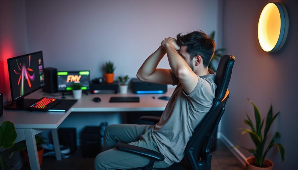 stretching for gamers