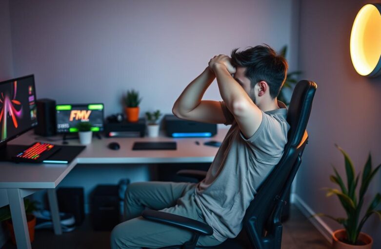 stretching for gamers