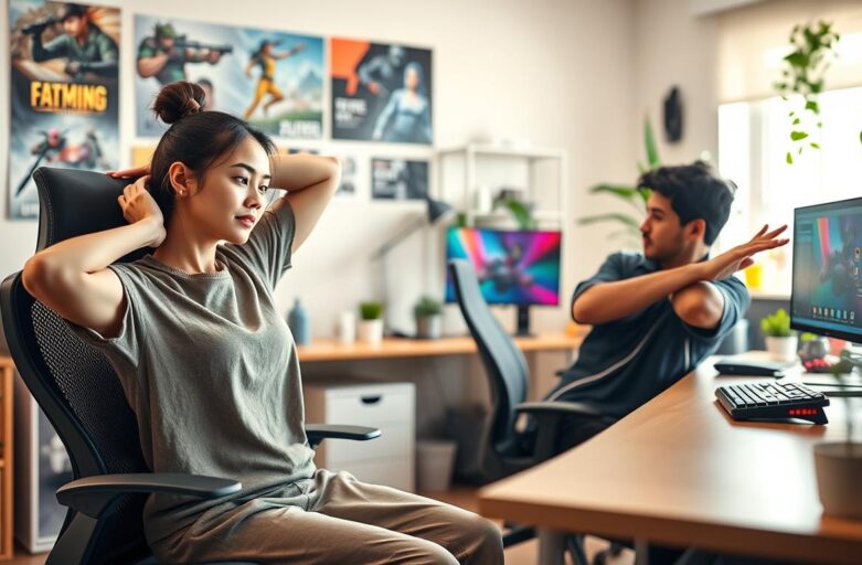 desk fitness for gamers