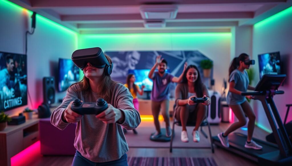 minimizing sedentary time gaming