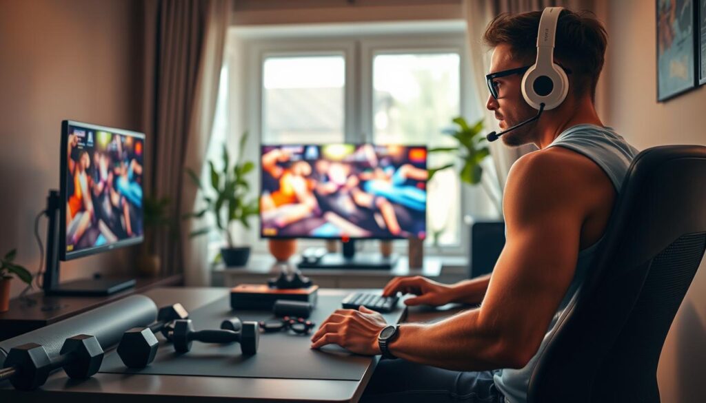 active lifestyle for gamers