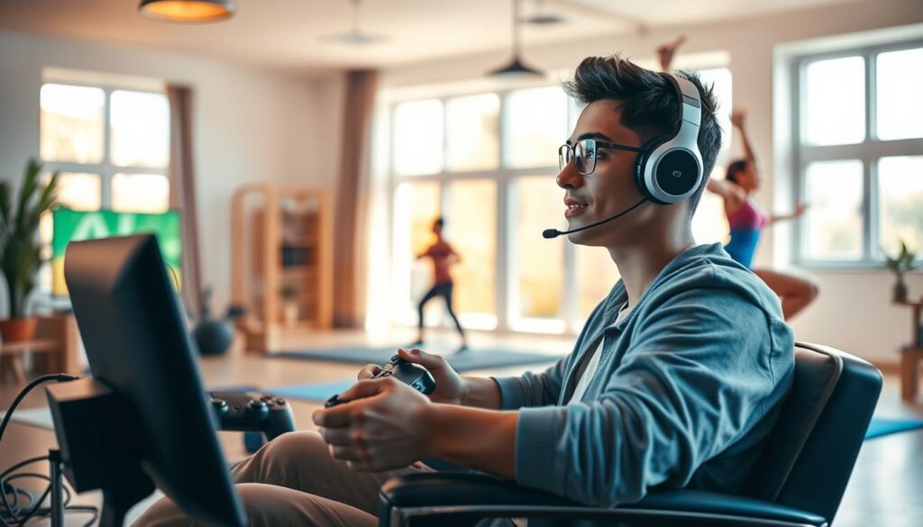 balancing gaming and physical activity