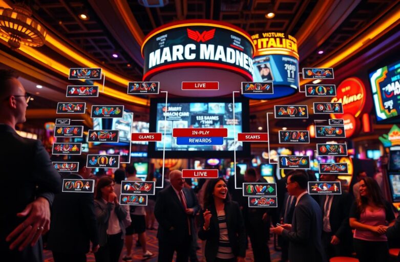 March Madness bracket casino challenges