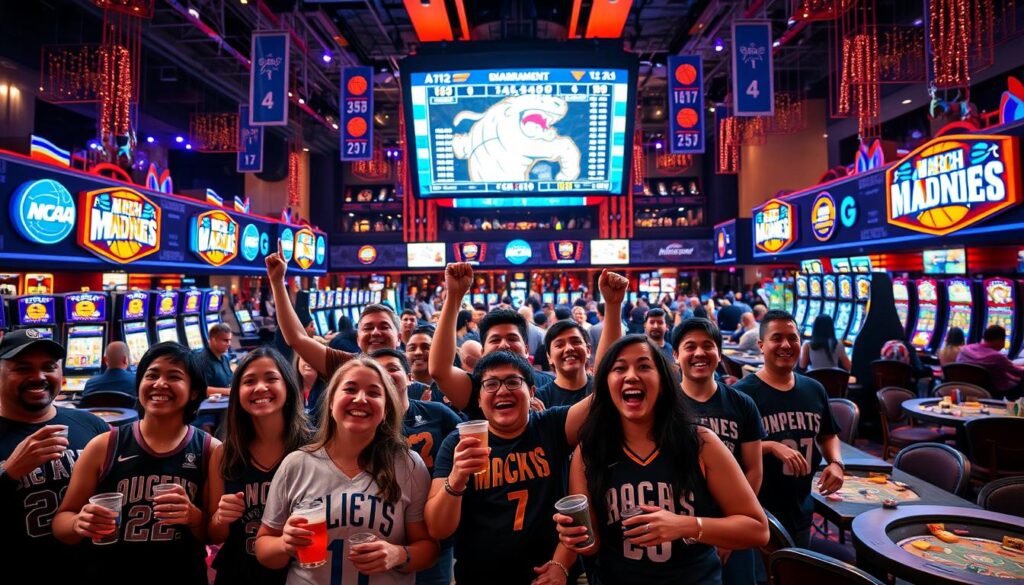 basketball casino games march madness