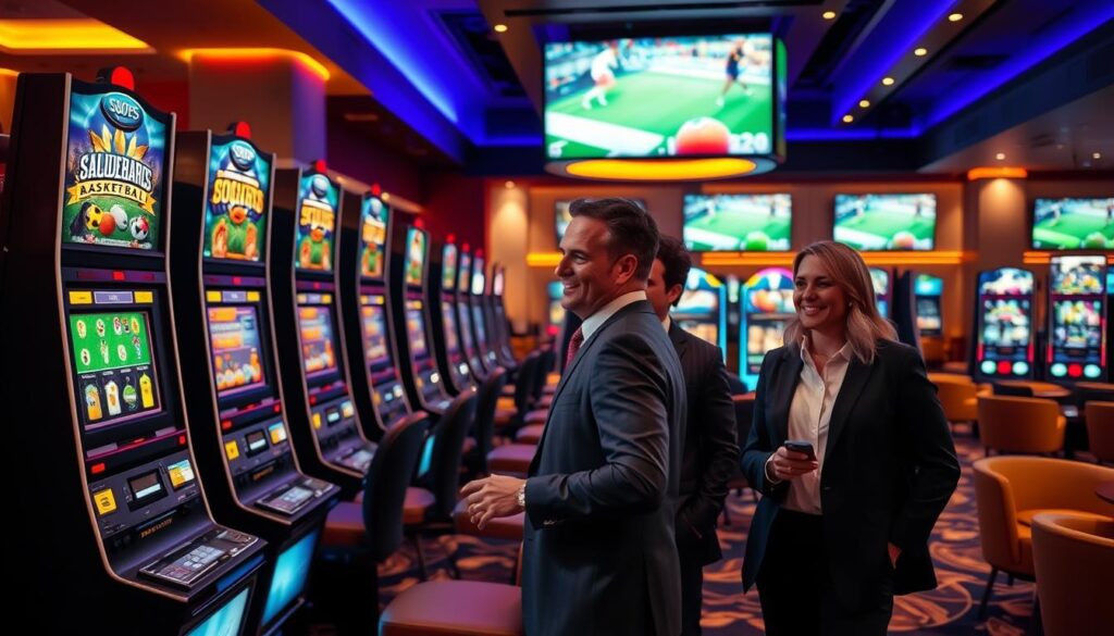 casual sports slot gaming