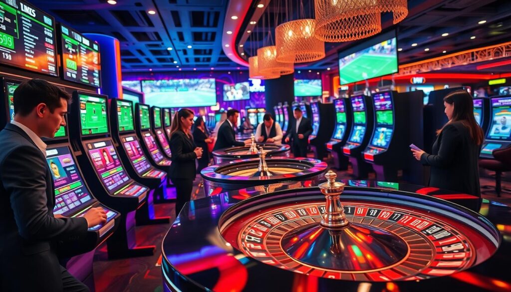 real-time sports betting casino games