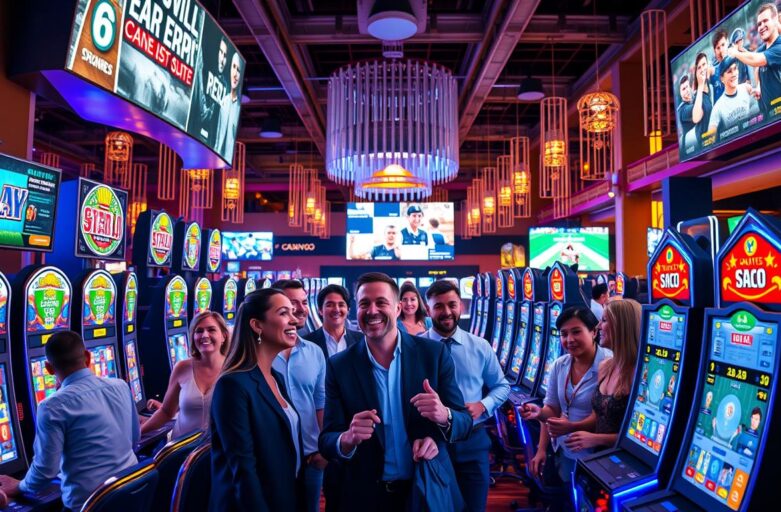 social sports casino games