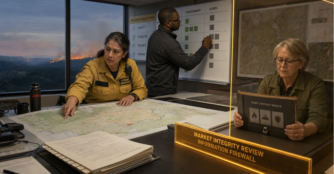 Emergency Response Meets Speculative Trading