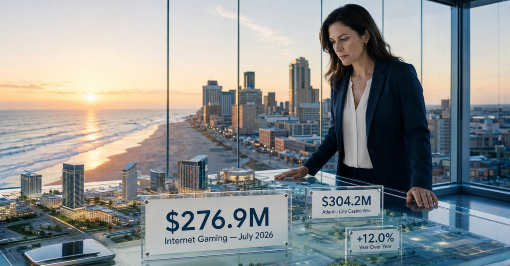New Jersey’s $276.9 Million Online Casino Market