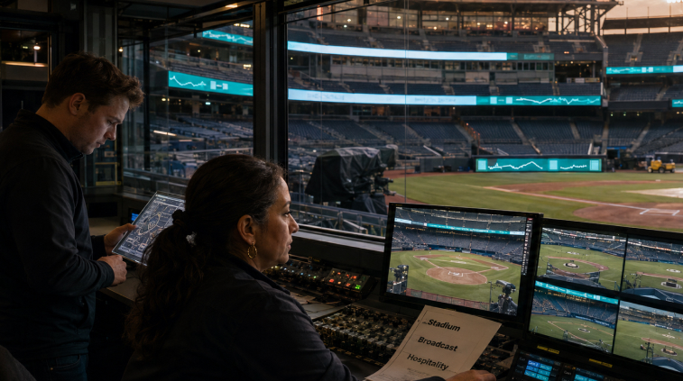 Polymarket Branding At Yankee Stadium