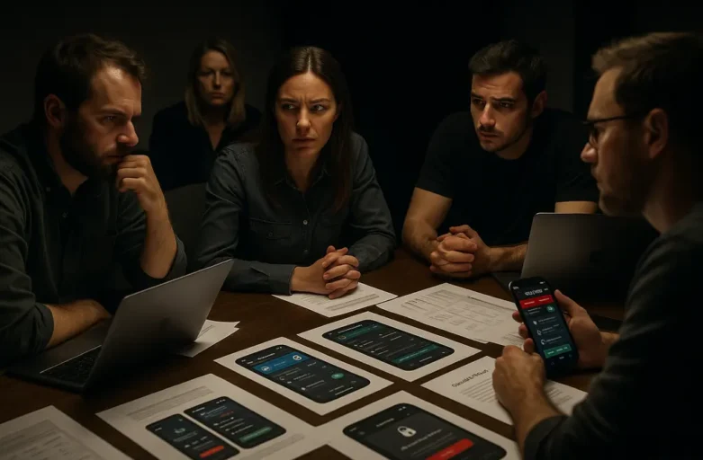 Mobile gamer reviewing player protection measures on a phone settings screen