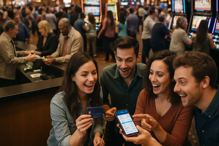 Prepaid card, cash, checkbook, and phone arranged for payment comparison